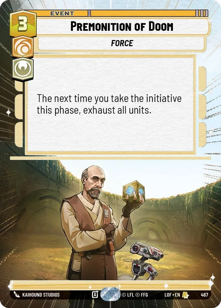 Premonition of Doom — Legends of the Force — Star Wars: Unlimited