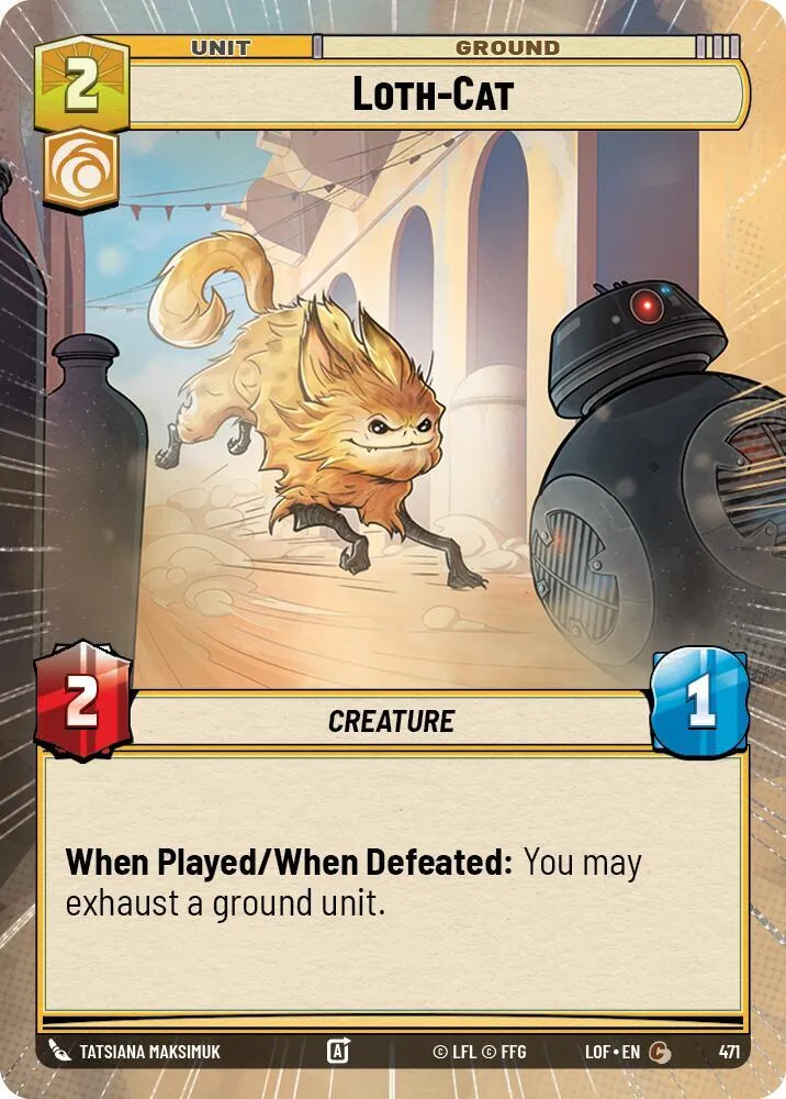 Loth-Chat — Legends of the Force — Star Wars: Unlimited