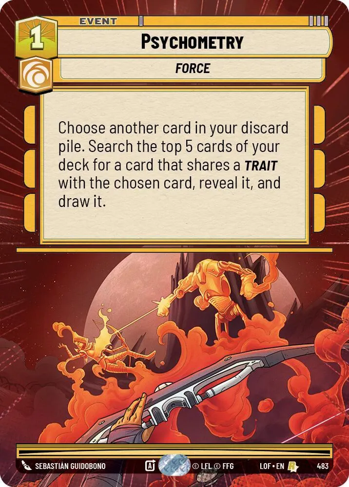 Psychométrie — Legends of the Force — Star Wars: Unlimited