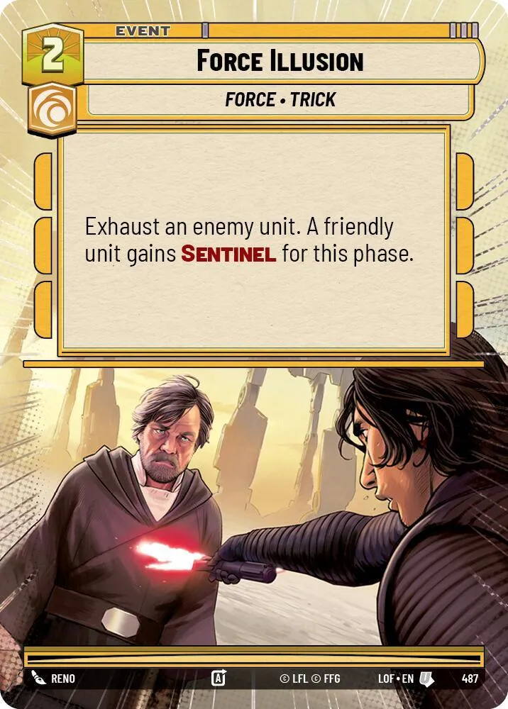 Illusion de Force — Legends of the Force — Star Wars: Unlimited