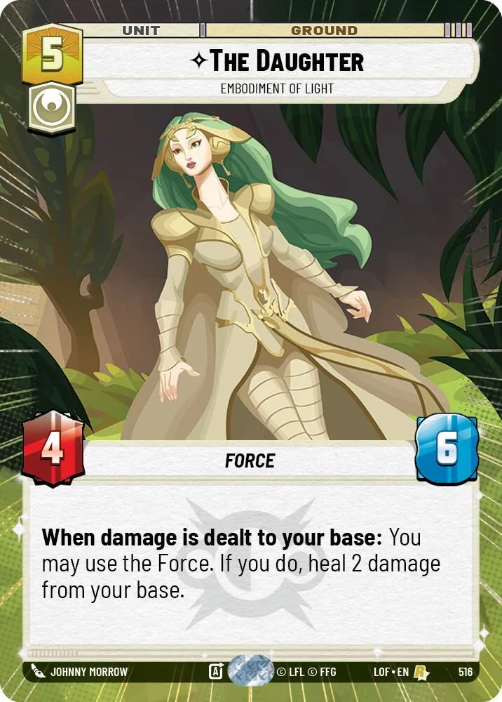 The Daughter - Embodiment of Light — Legends of the Force — Star Wars: Unlimited