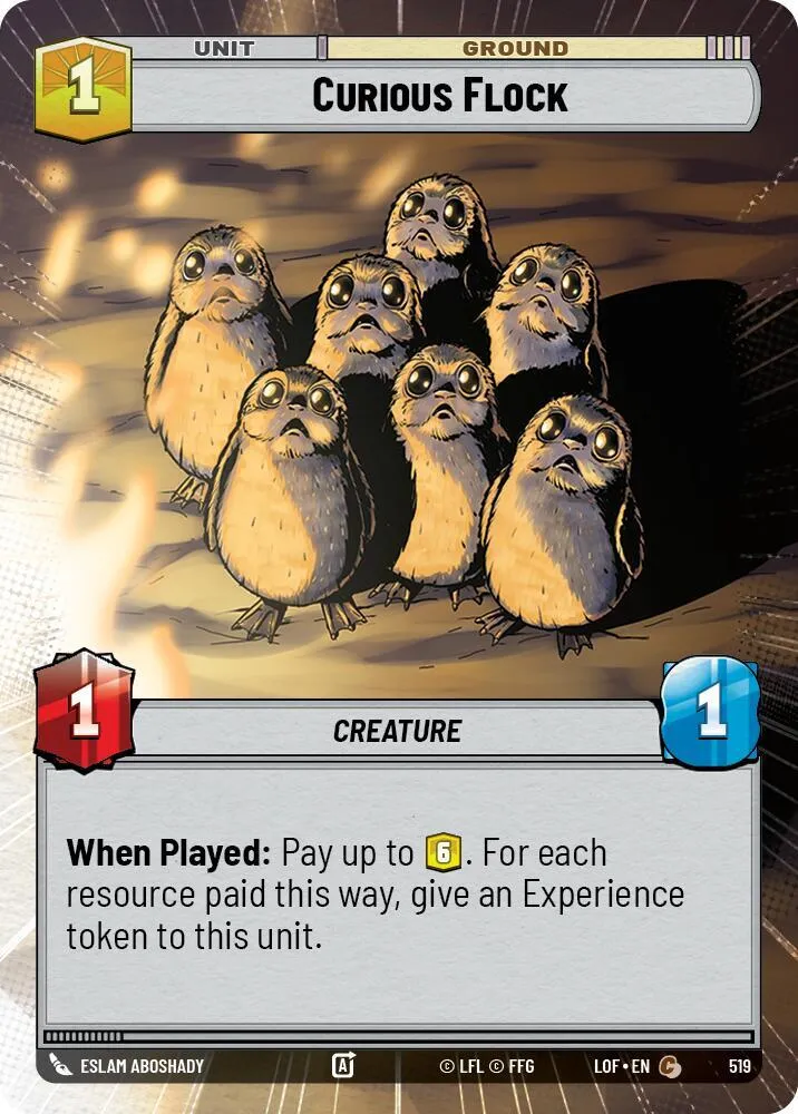 Couvée Curieuse — Legends of the Force — Star Wars: Unlimited