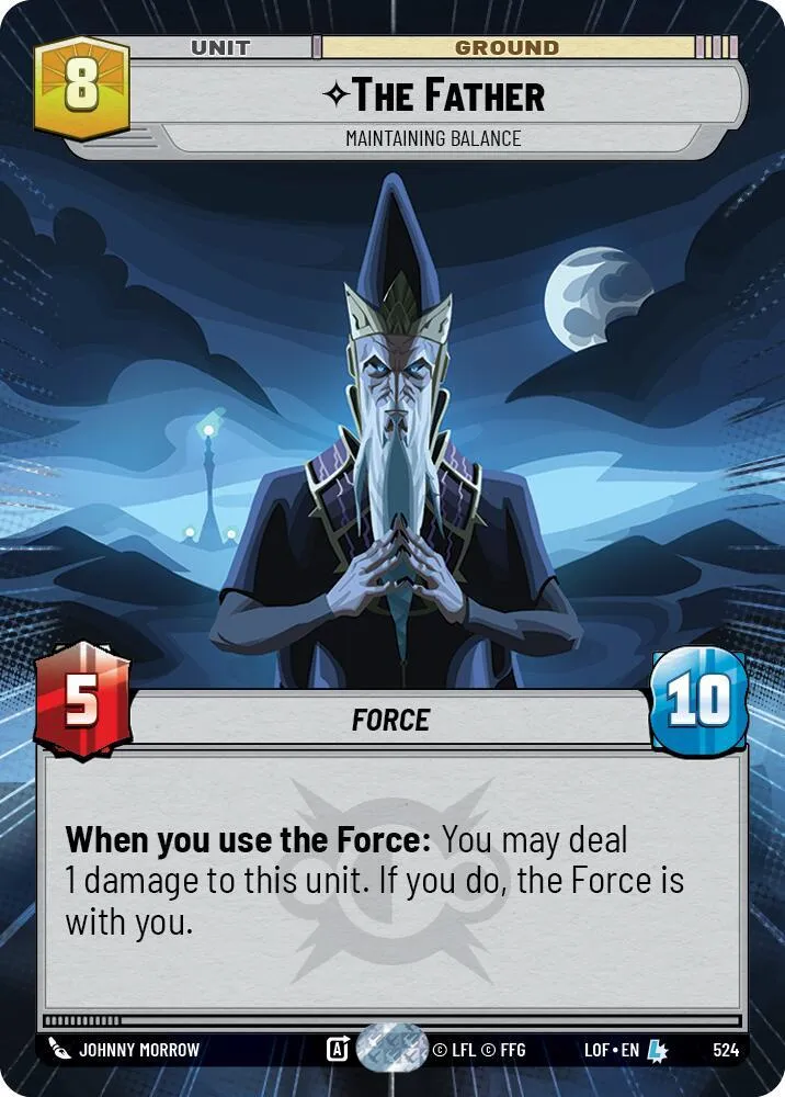 The Father - Maintaining Balance from Legends of the Force - Star Wars: Unlimited