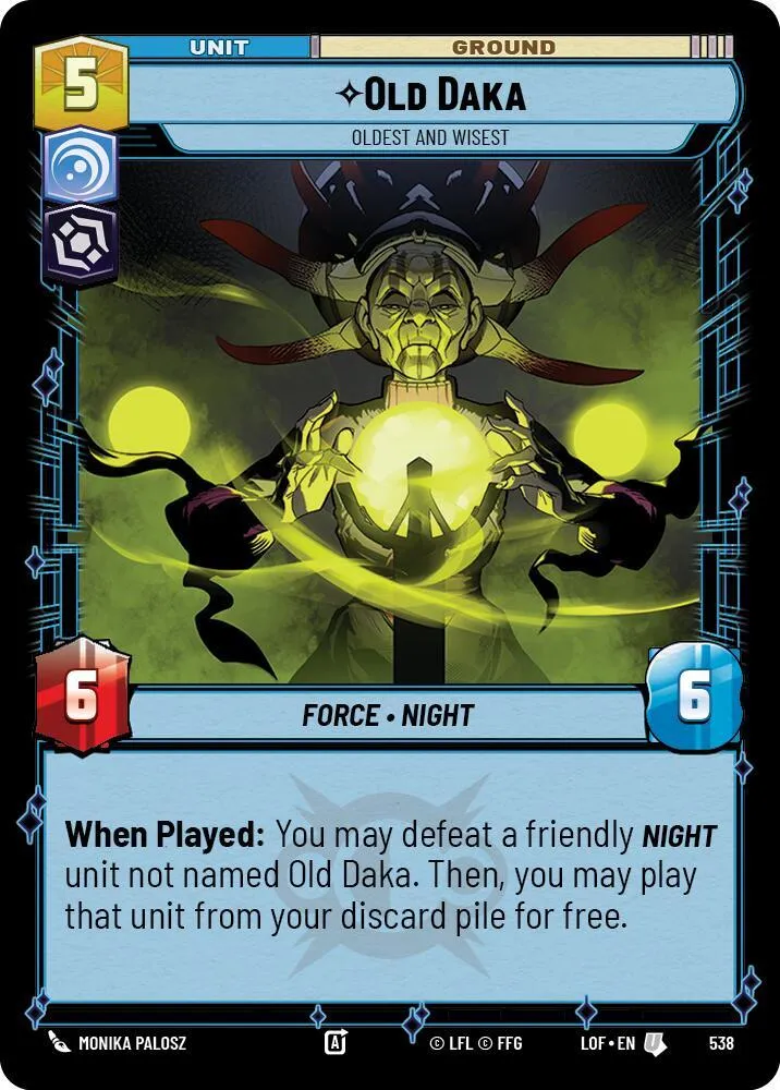Vieille Daka - La Plus Âgée Et La Plus Sage — Legends of the Force — Star Wars: Unlimited