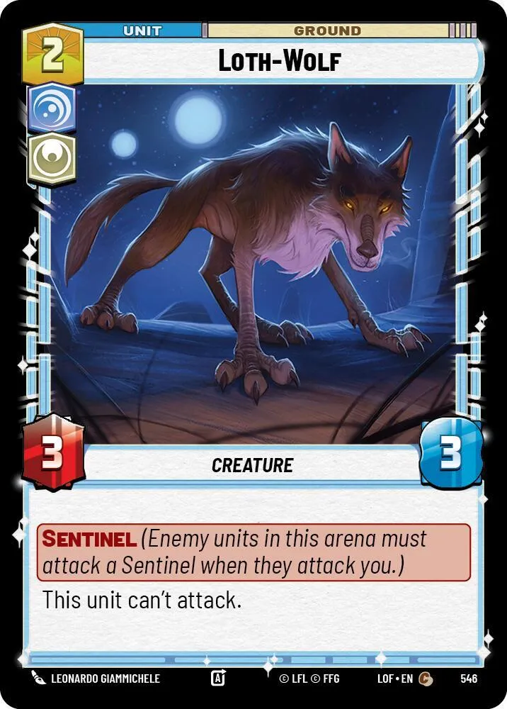 Loth-Loup — Legends of the Force — Star Wars: Unlimited