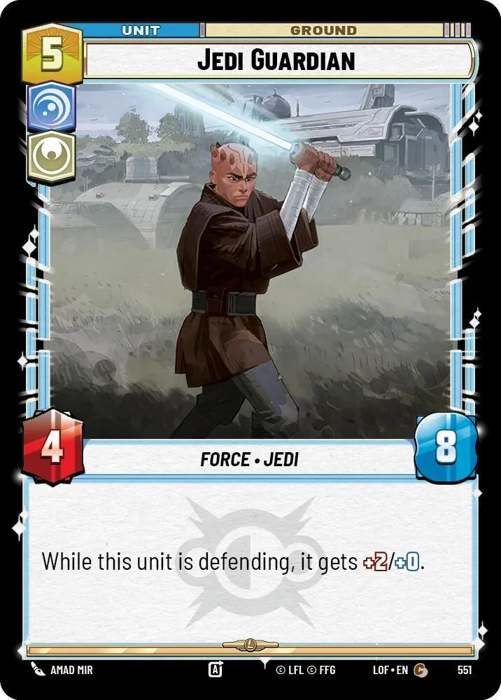 Jedi Guardian — Legends of the Force — Star Wars: Unlimited