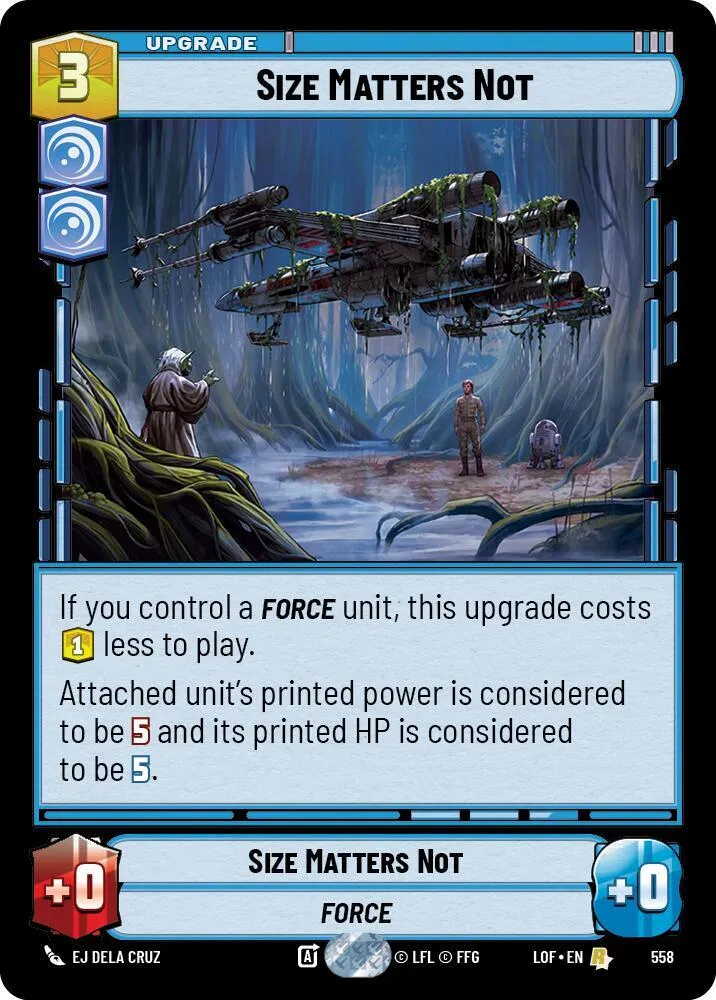 La Taille Importe Peu — Legends of the Force — Star Wars: Unlimited