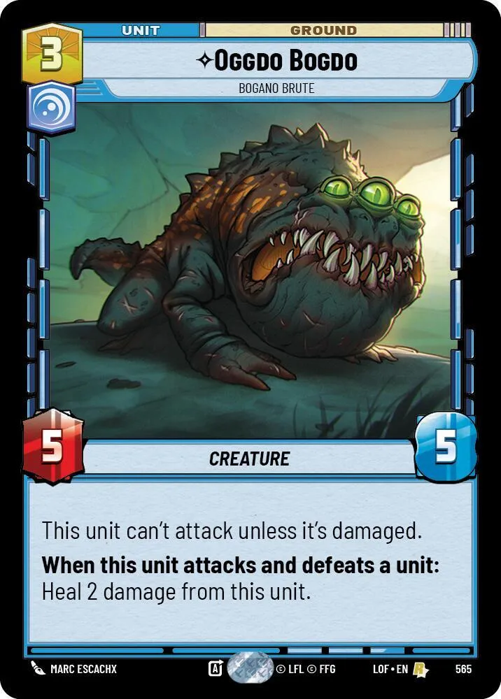 Oggdo Bogdo - Bête Sauvage De Bogano — Legends of the Force — Star Wars: Unlimited