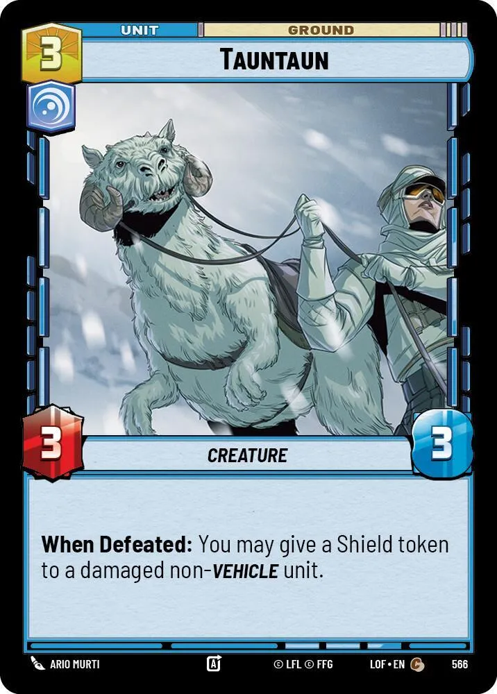 Tauntaun — Legends of the Force — Star Wars: Unlimited