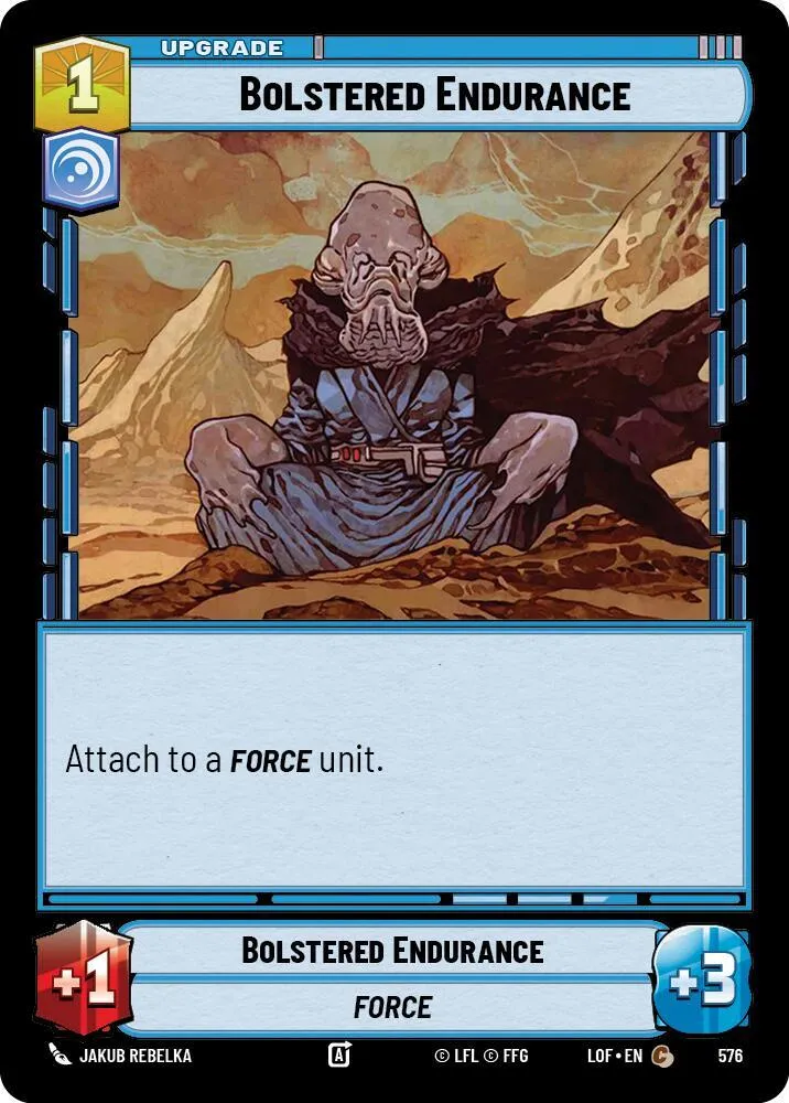 Bolstered Endurance — Legends of the Force — Star Wars: Unlimited