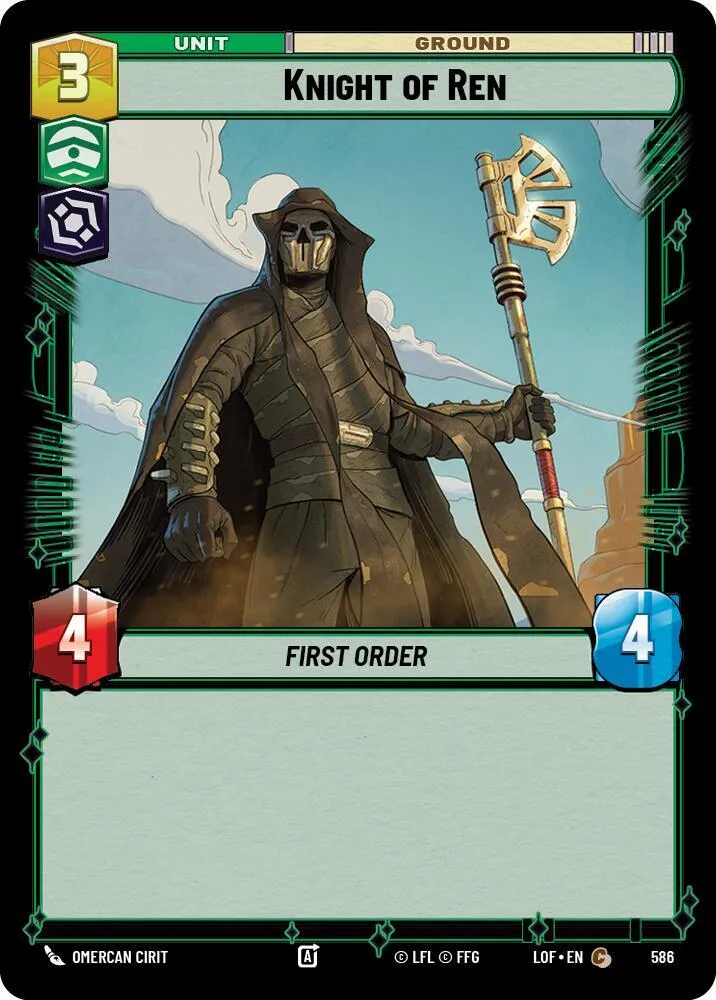 Chevalier de Ren — Legends of the Force — Star Wars: Unlimited
