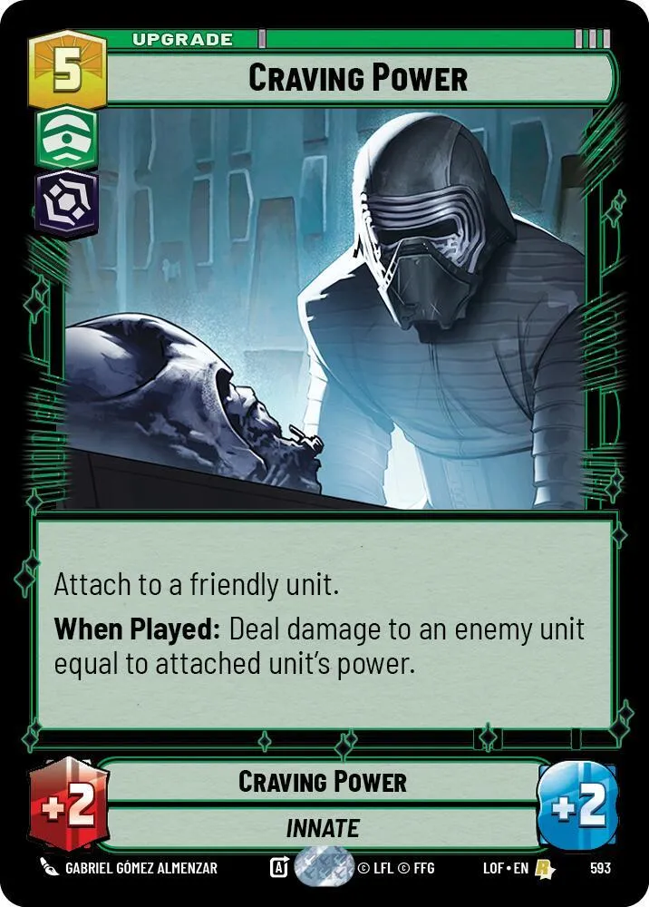 Craving Power — Legends of the Force — Star Wars: Unlimited