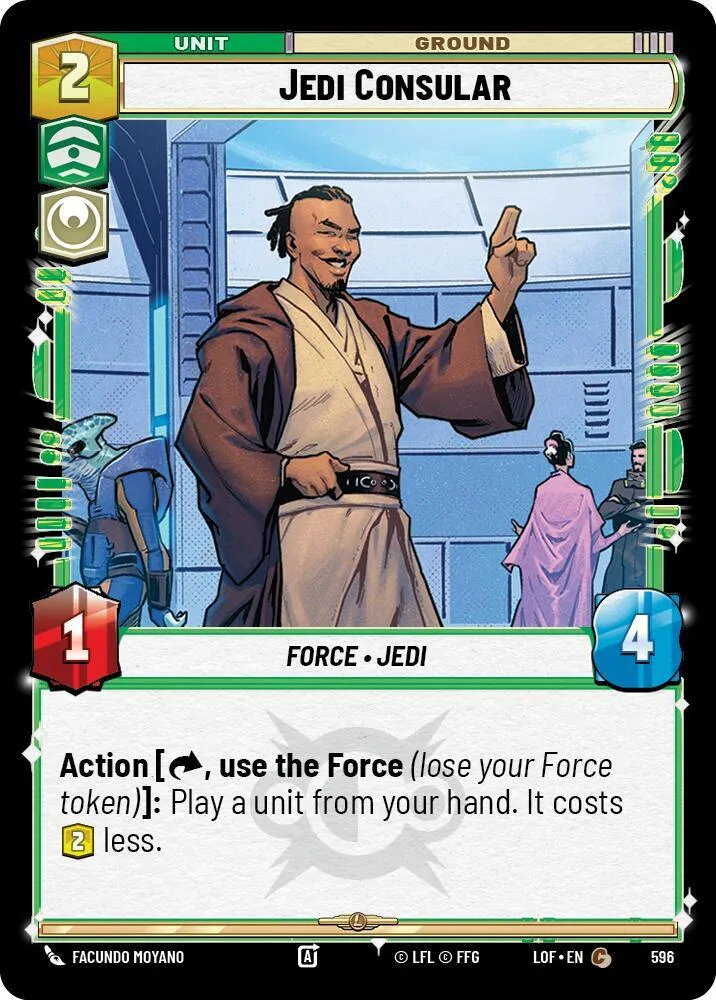 Jedi Consulaire — Legends of the Force — Star Wars: Unlimited