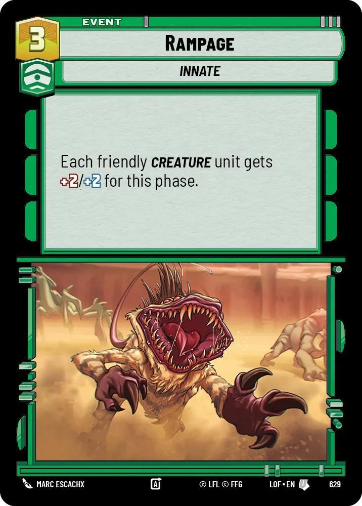 Carnage — Legends of the Force — Star Wars: Unlimited