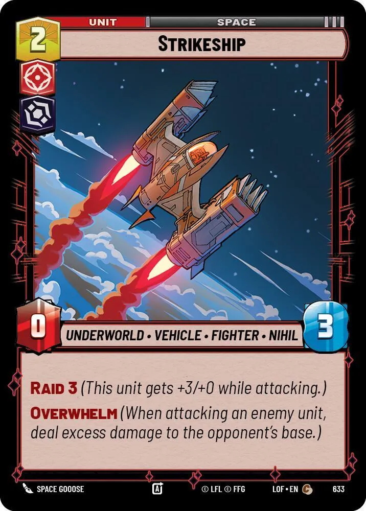 Nef de Foudre — Legends of the Force — Star Wars: Unlimited