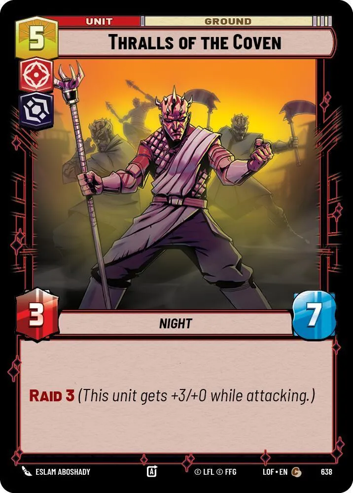 Serfs du Couvent — Legends of the Force — Star Wars: Unlimited