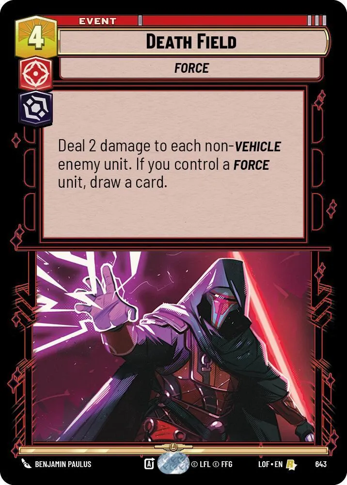 Death Field — Legends of the Force — Star Wars: Unlimited