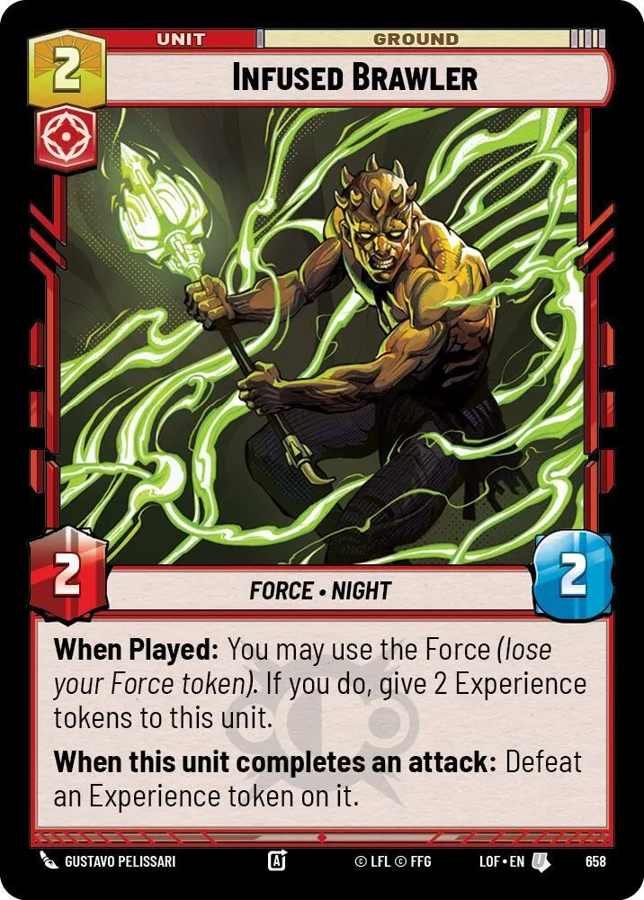 Infused Brawler — Legends of the Force — Star Wars: Unlimited