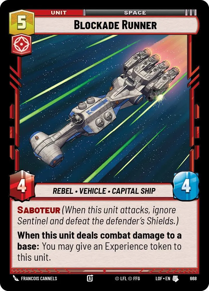 Forceur de Blocus — Legends of the Force — Star Wars: Unlimited