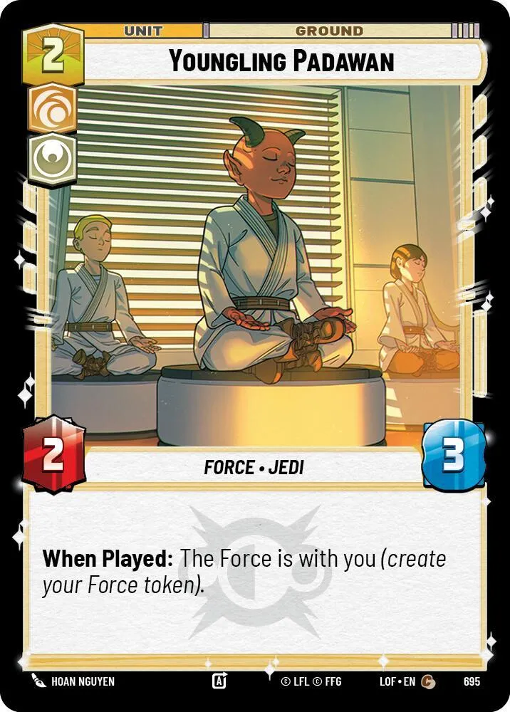 Jeune Padawan — Legends of the Force — Star Wars: Unlimited