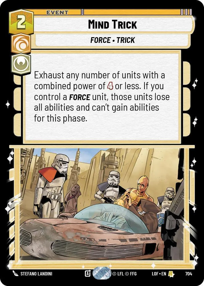 Ruse Mentale — Legends of the Force — Star Wars: Unlimited