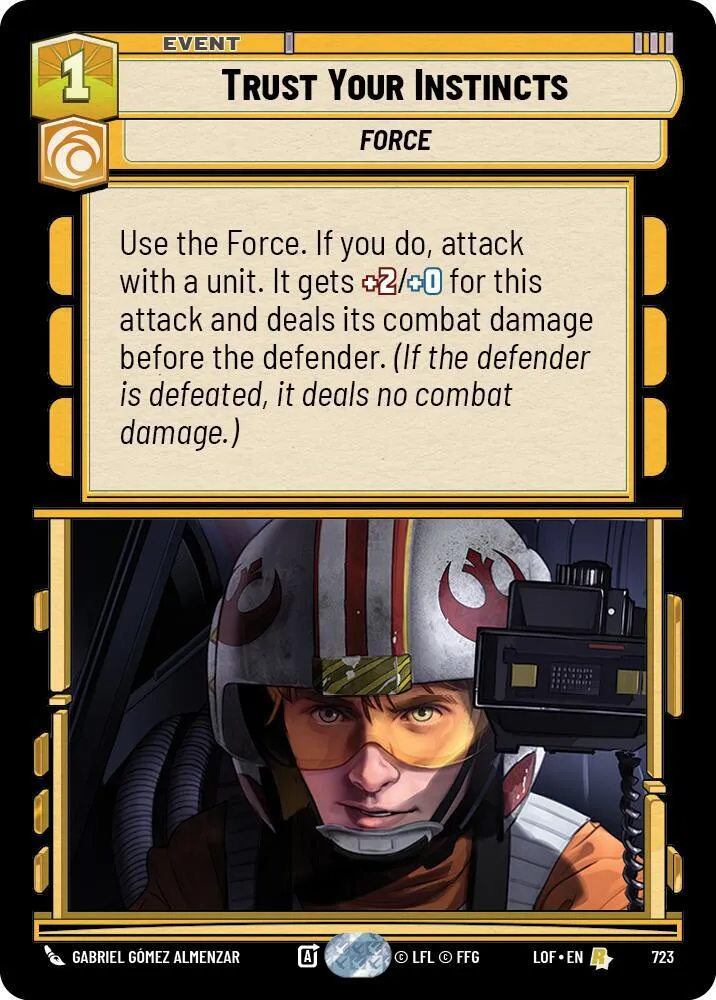 Trust Your Instincts — Legends of the Force — Star Wars: Unlimited