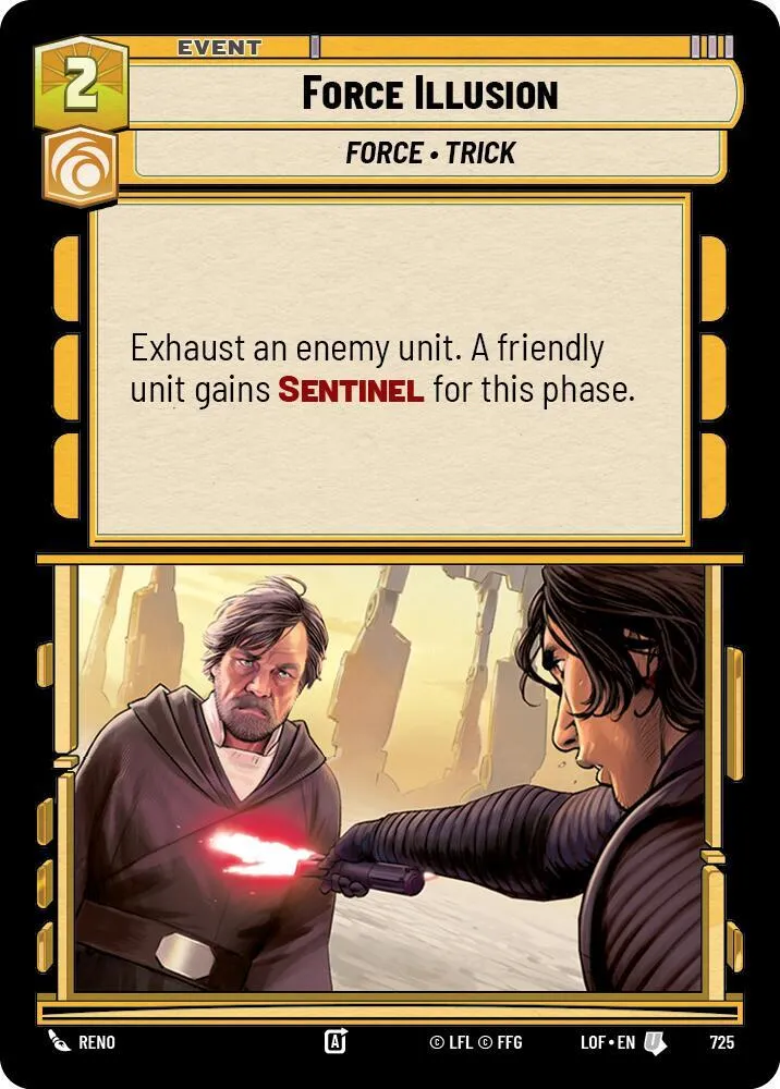 Force Illusion — Legends of the Force — Star Wars: Unlimited