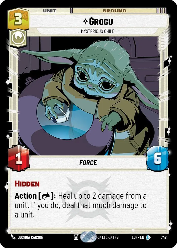 Grogu - Mysterious Child — Legends of the Force — Star Wars: Unlimited