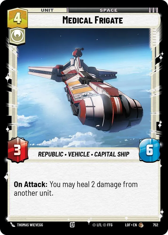 Frégate Médicale — Legends of the Force — Star Wars: Unlimited