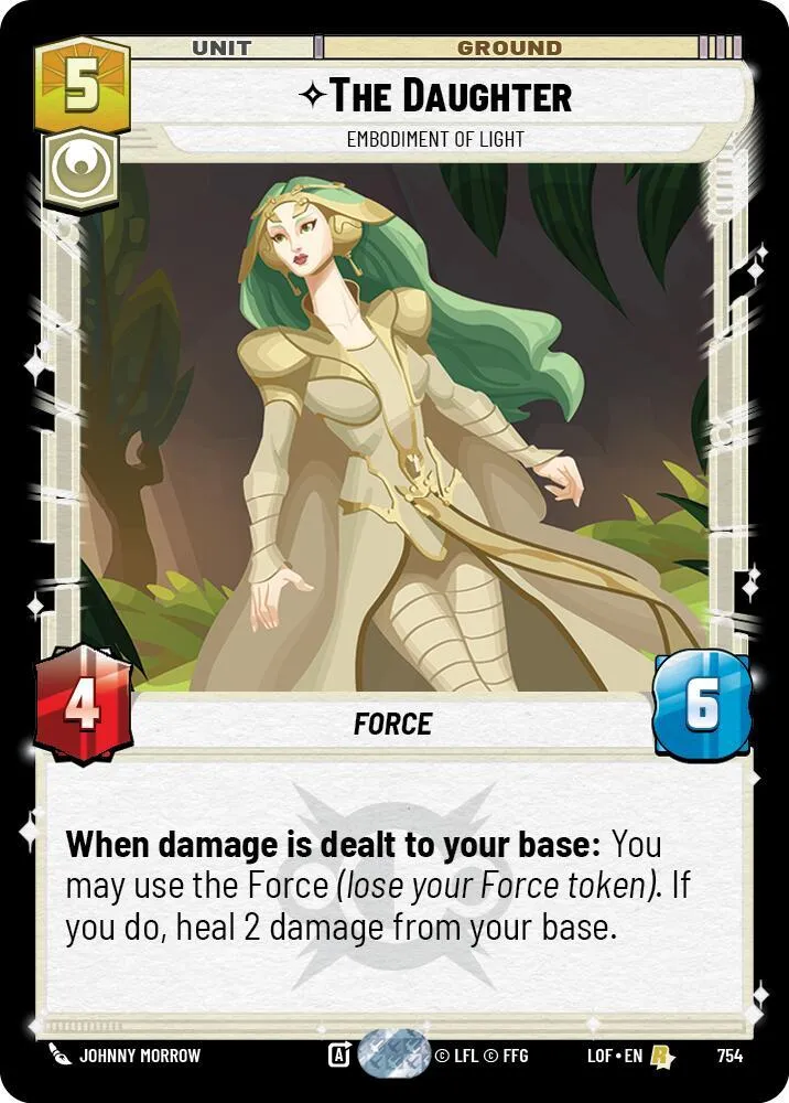 The Daughter - Embodiment of Light — Legends of the Force — Star Wars: Unlimited