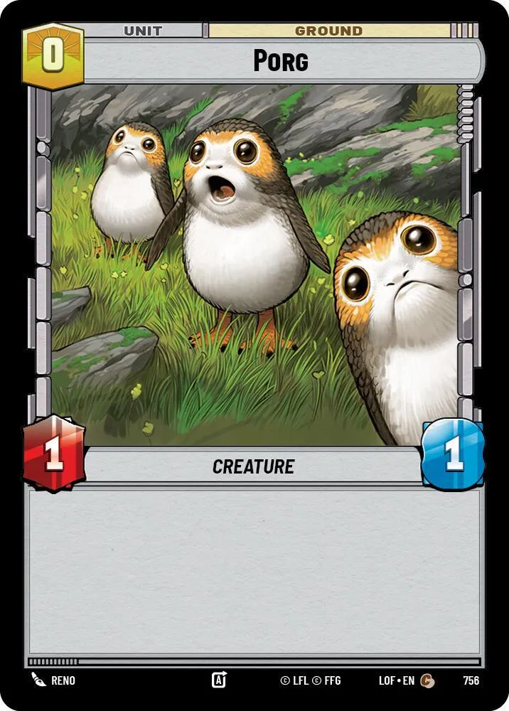 Porg — Legends of the Force — Star Wars: Unlimited