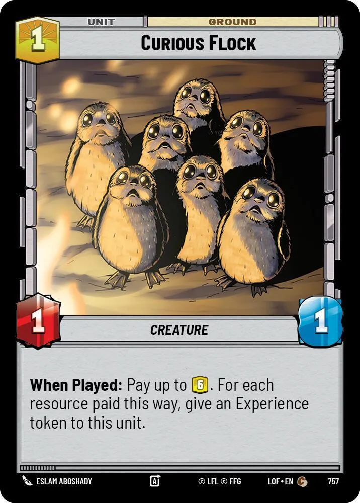 Couvée Curieuse — Legends of the Force — Star Wars: Unlimited