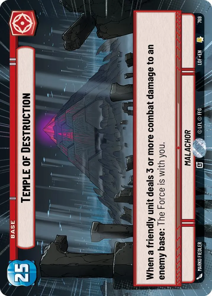 Temple of Destruction — Legends of the Force — Star Wars: Unlimited