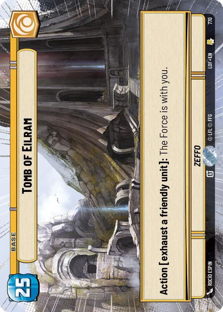 Tomb of Eilram — Legends of the Force — Star Wars: Unlimited
