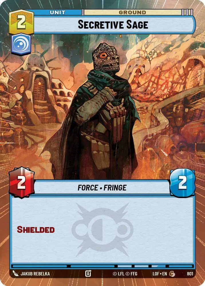 Secretive Sage — Legends of the Force — Star Wars: Unlimited