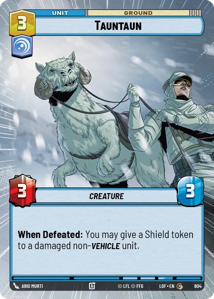 Tauntaun — Legends of the Force — Star Wars: Unlimited
