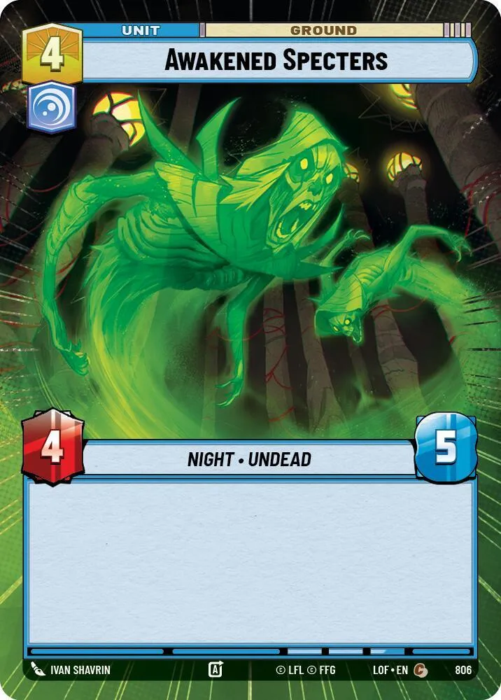 Spectres Éveillés — Legends of the Force — Star Wars: Unlimited