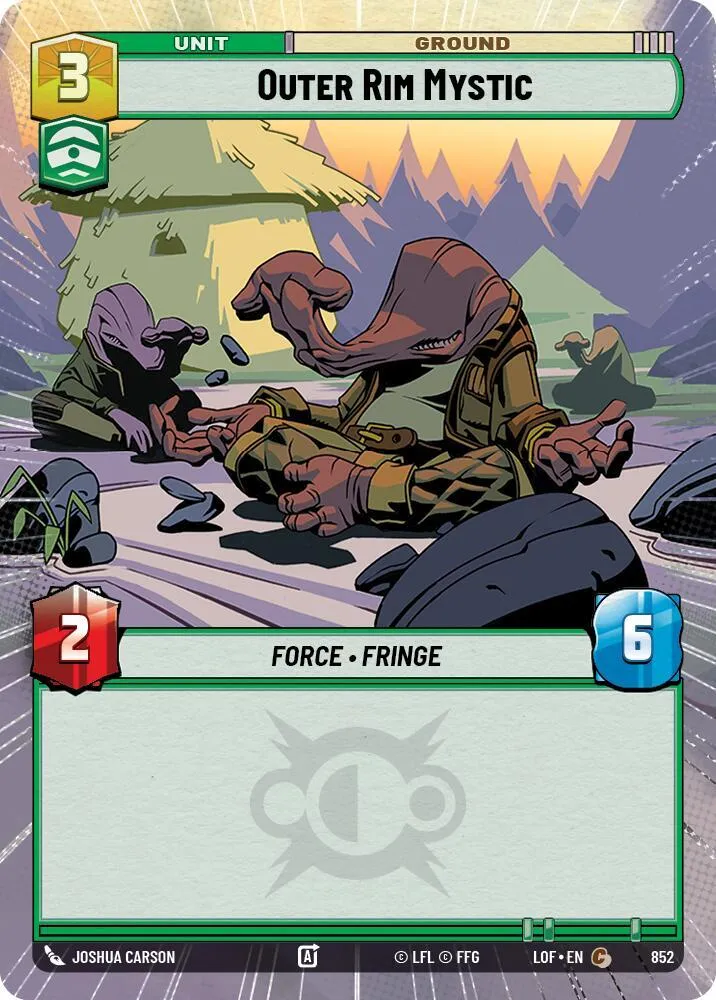 Outer Rim Mystic — Legends of the Force — Star Wars: Unlimited