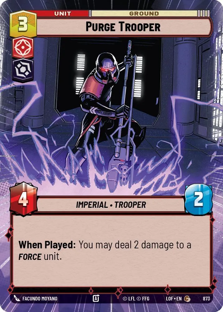 Purge Trooper — Legends of the Force — Star Wars: Unlimited