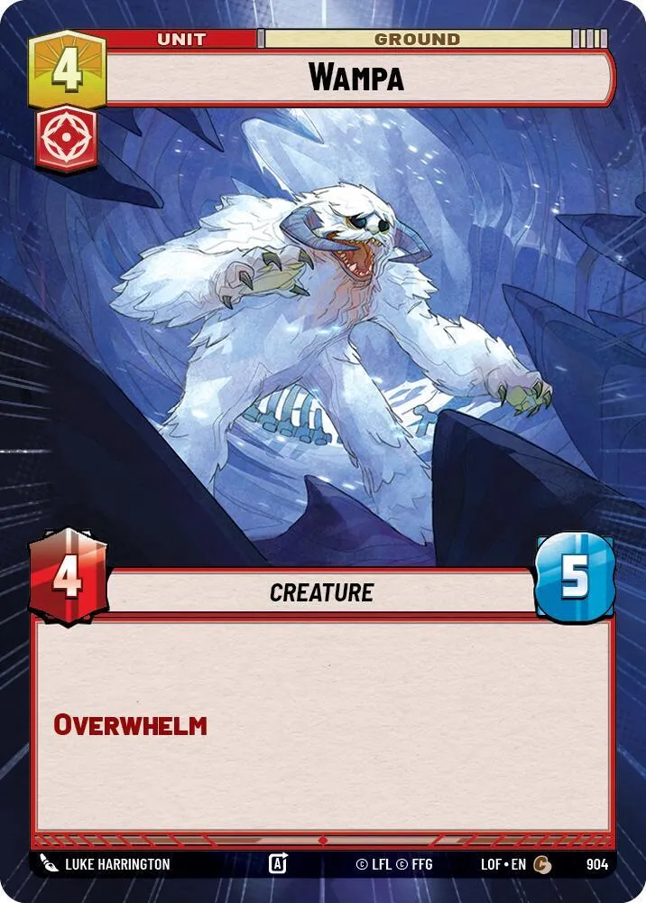 Wampa — Legends of the Force — Star Wars: Unlimited