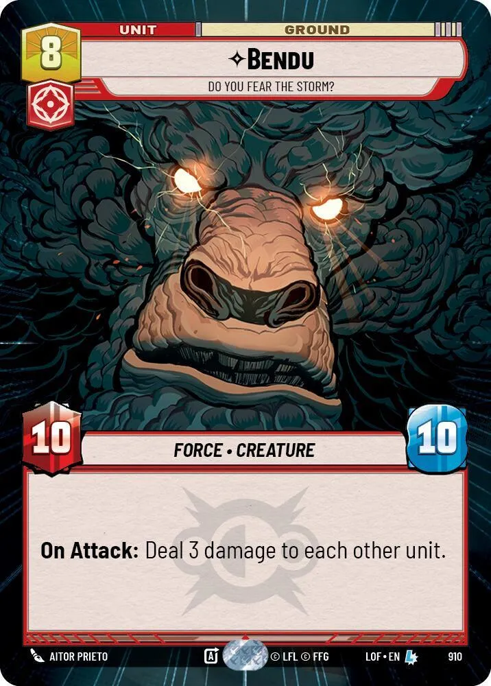 Bendu - Avez-Vous Peur De L'Orage ? — Legends of the Force — Star Wars: Unlimited