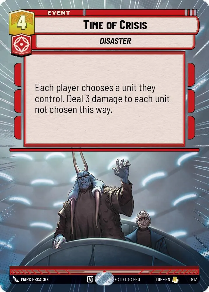 Temps de Crise — Legends of the Force — Star Wars: Unlimited