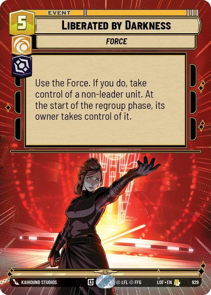 Liberated by Darkness — Legends of the Force — Star Wars: Unlimited