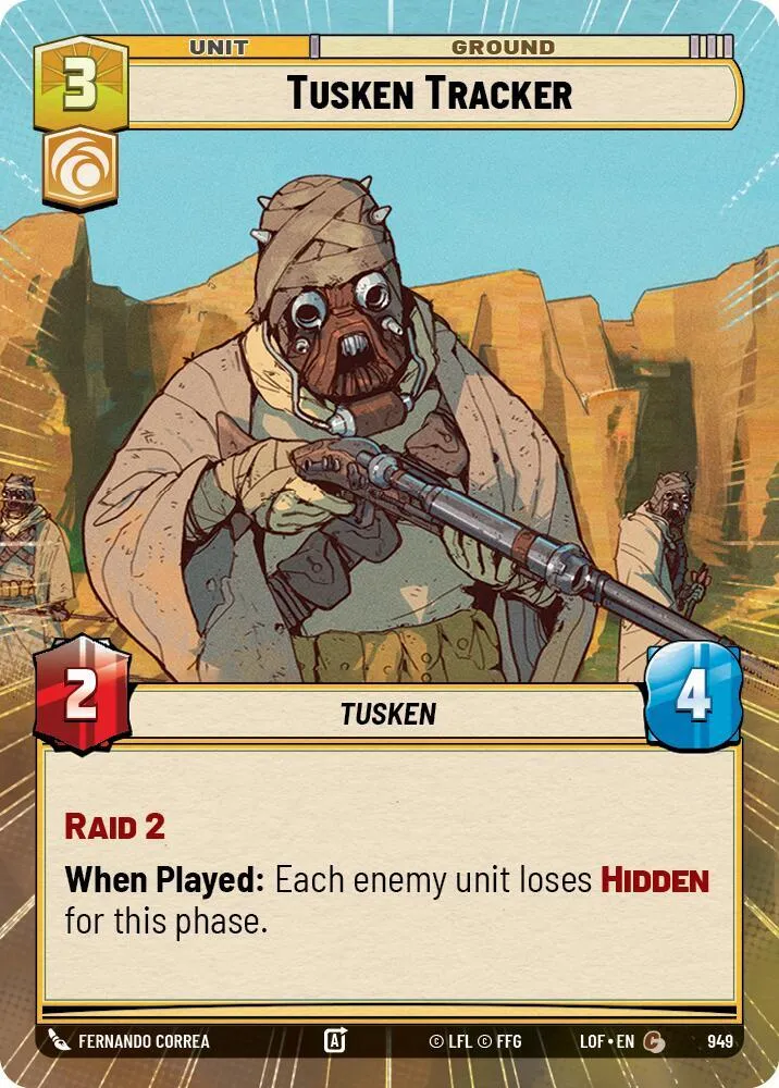 Traqueur Tusken — Legends of the Force — Star Wars: Unlimited