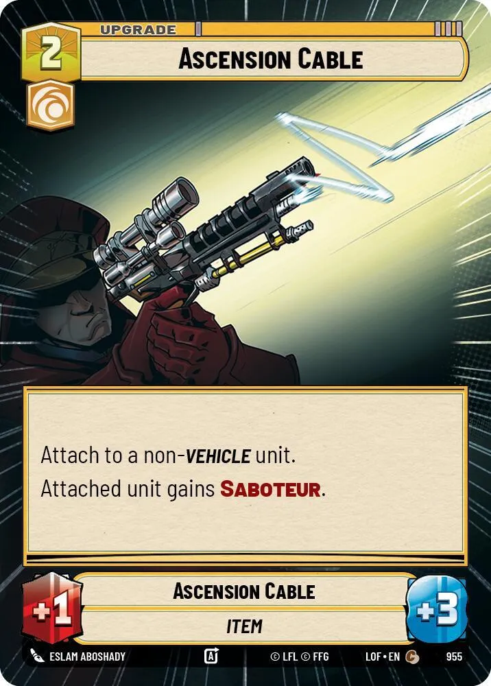 Câble Ascensionnel — Legends of the Force — Star Wars: Unlimited