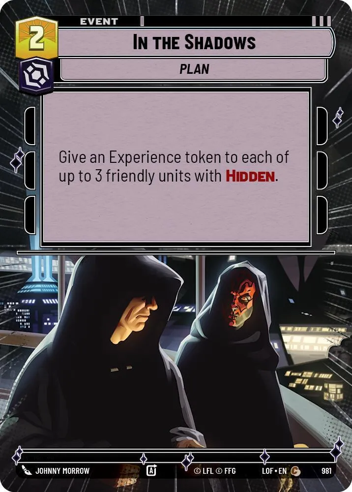 In the Shadows — Legends of the Force — Star Wars: Unlimited