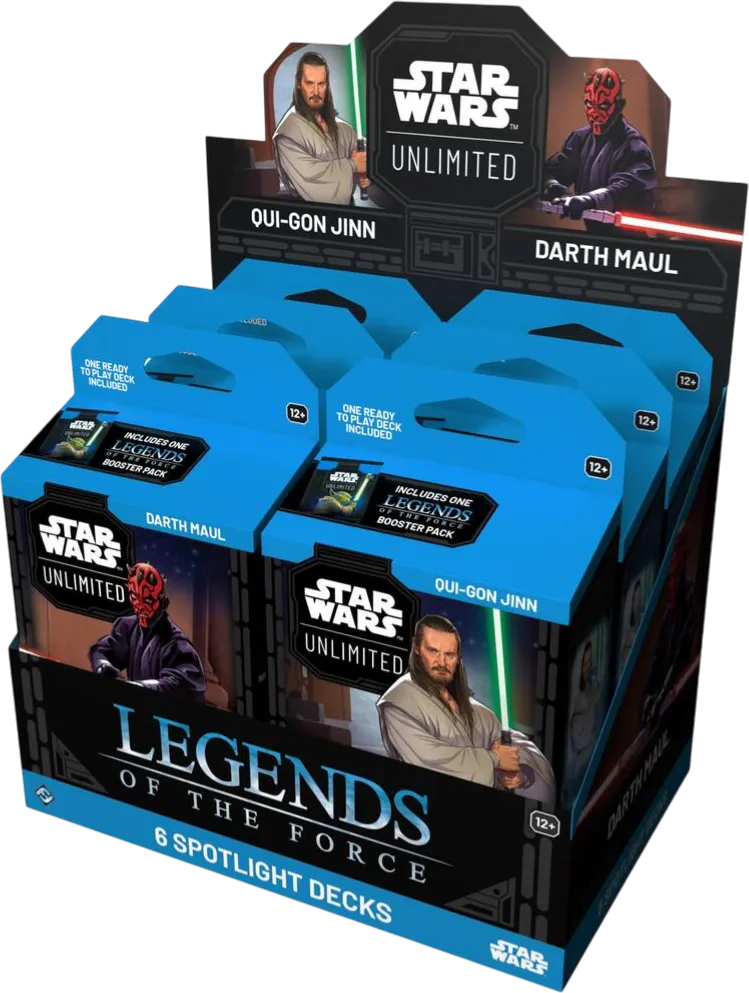 Legends of the Force - Spotlight Deck Display — Legends of the Force — Star Wars: Unlimited