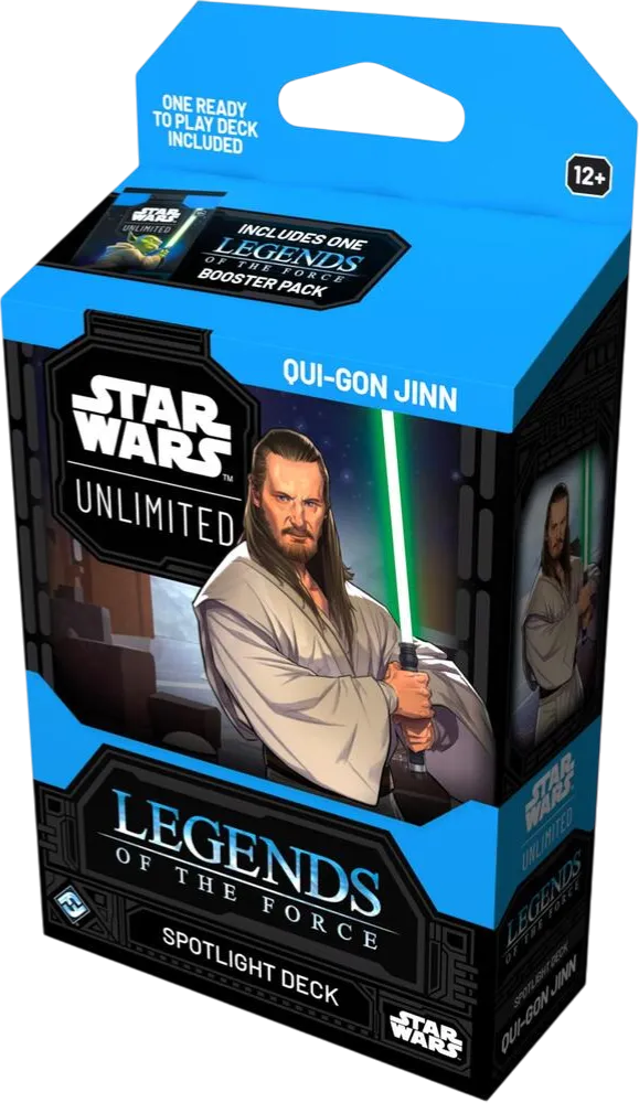 Legends of the Force - Spotlight Deck: Qui-Gon Jinn — Legends of the Force — Star Wars: Unlimited