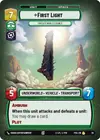 Product image for First Light - Threatening Elegance