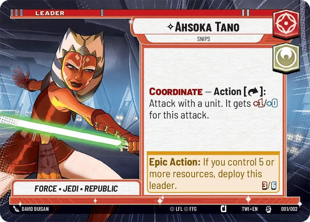 Ahsoka Tano - Snips — Prerelease Promos — Star Wars: Unlimited